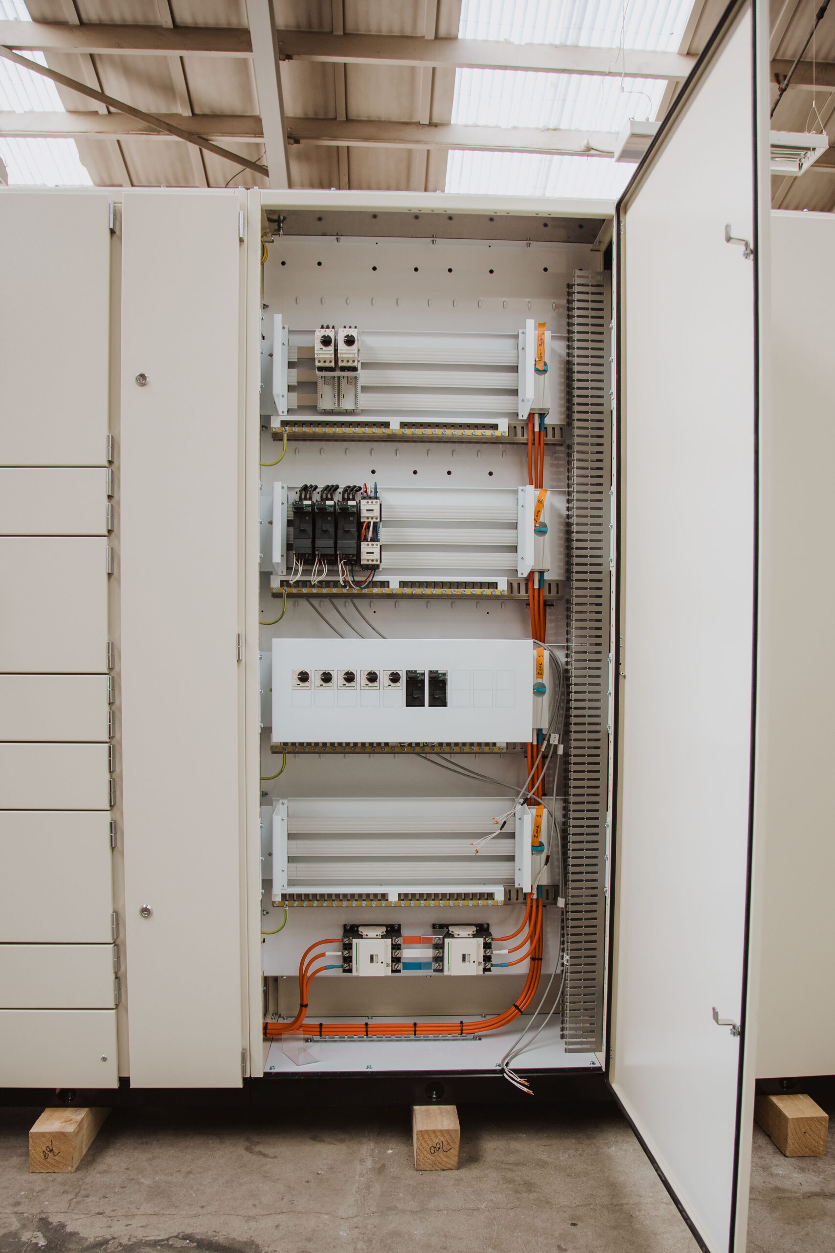 Form of segregation switchboard NZ - Clive Wilson Switchboards