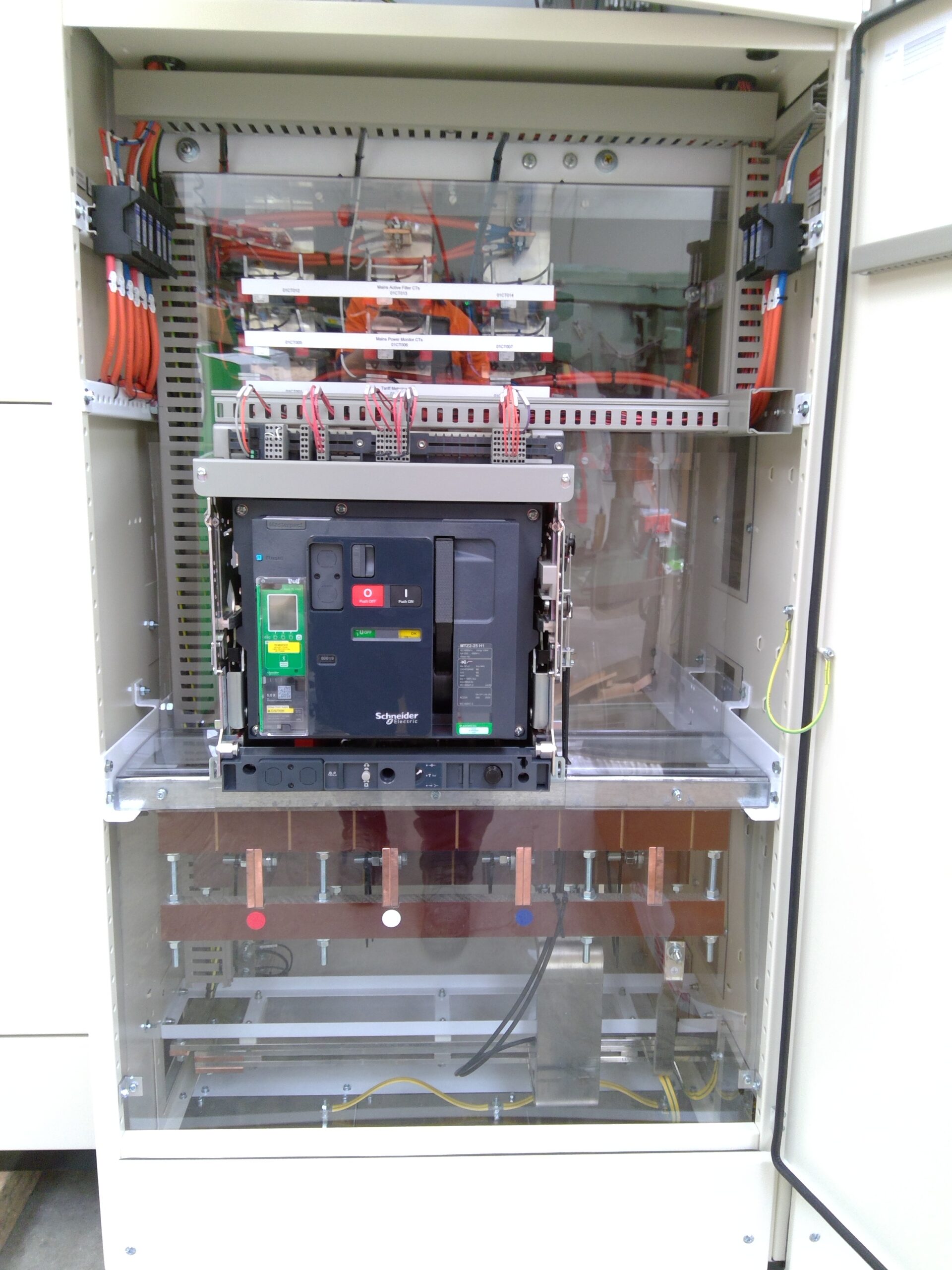 Water treatment plant switchboards